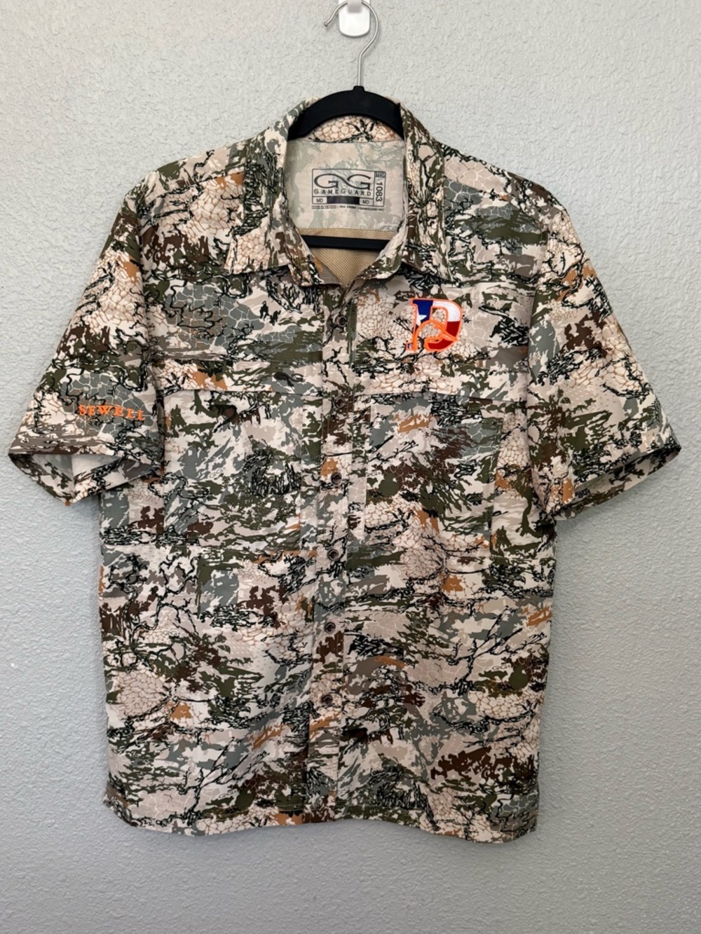 GameGuard Digital Explorer Shirt with Custom Embroidery size Medium